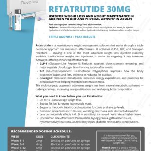 Novo-Lela Retatrutide 30mg Vial